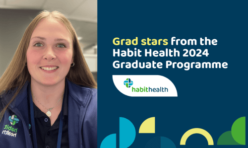 Grad stars from the Habit Health 2024 Graduate Programme