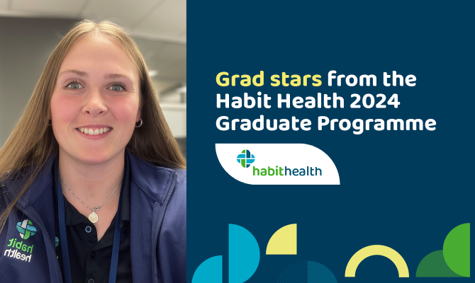 Grad stars from the Habit Health 2024 Graduate Programme